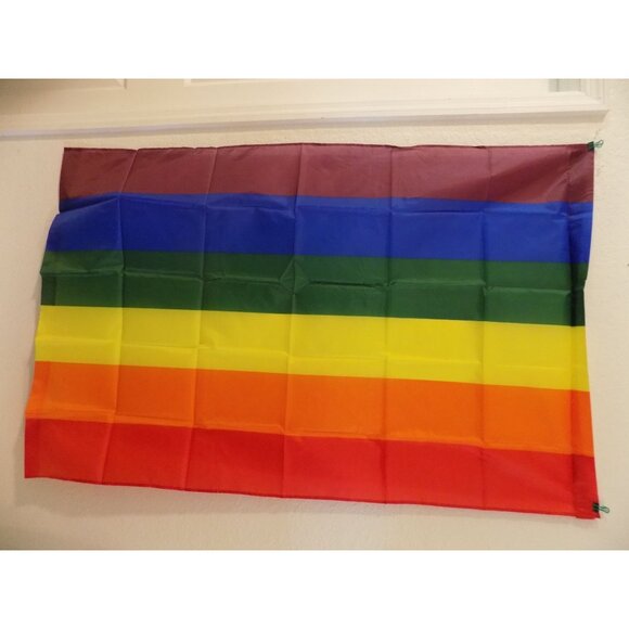 Gay Pride Rainbow Flag 3x5 FT - Picture 2 of 3